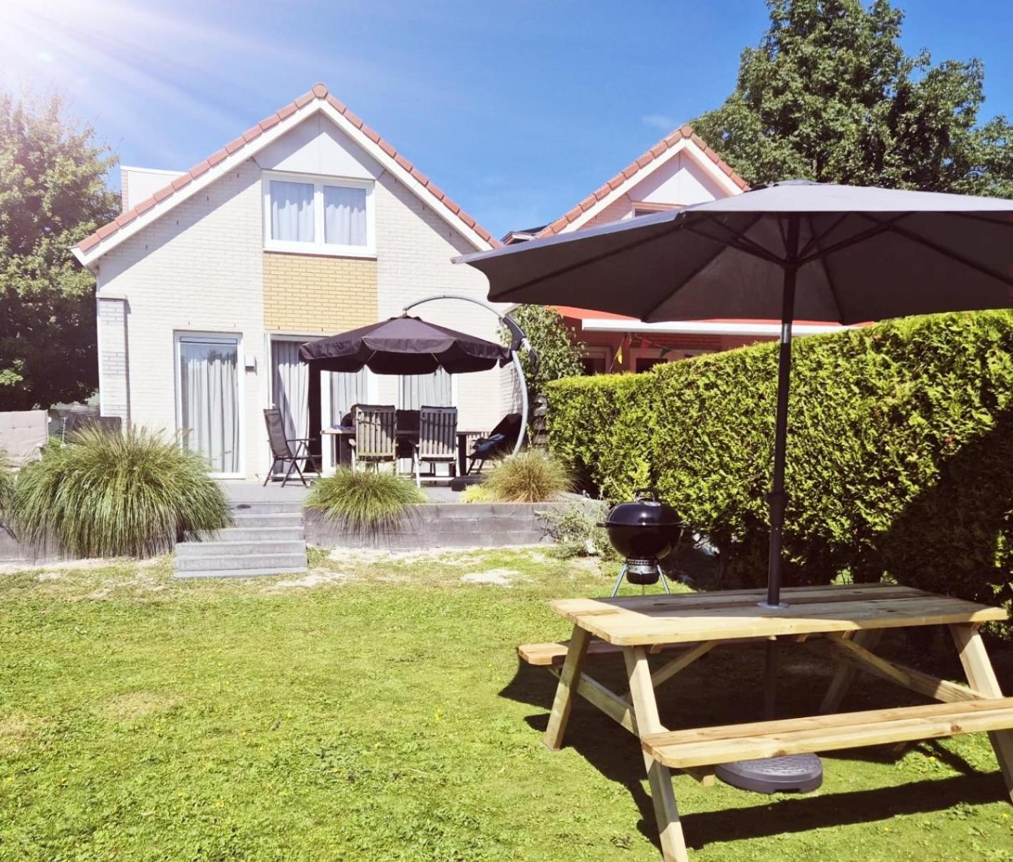 Prachtige Vakantievilla Aan Ijsselmeer Makkum Buitenkant foto